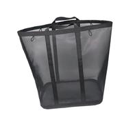Jiuvaso Mesh Beach Bag Multifunzionale Bota Bag del cesto portatile Hand Piegating Laundry Hamper per i giocattoli essenziali per le vacanze, Grande
