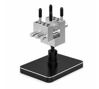 Jiuvaso Morsa da Lega di Alluminio Morsetto Supporto Staffa Pinza con Testa Staccabile E Base Rettangolare Stabile Adatta per Modellismo Hobbistica Banco da Lavoro Trasporto