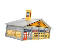 Jiuvaso Officina Fai da Te per Auto in 1:87 Ho, Accessori per Micro paesaggi, Decorazioni per Diorama Leggere e compatte per l'architettura