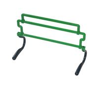 Jiuvaso Ostacoli per L'agilità, Attrezzatura per L'allenamento dei Bambini, Altezza Regolabile per Atleti, Corsa, Salto, velocità, Resistenza, Calcio, Verde