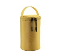 Jiuvaso Outdoor Storage Case Borsa Porta Bombole Custodia Campeggio Organizer Contenitore per Cartucce Gas con Imbottitura Antiurto in Oxford 900d Adatta a, Beige, S