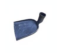 Jiuvaso Paletta da Cucina in Ghisa con Testa Monolitica Resistente E Profilo Curvo per Padelle Tondo Adatta a Fiamme Vive Rapidi Impiattamento Cucina di Casa Cuochi Esperti, L