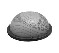 Jiuvaso Palla da Equilibrio, Palla da Multiuso da 58 cm per Esercizi di stabilità, Attrezzatura per l'allenamento di Tutto Il Corpo a casa, Grigio