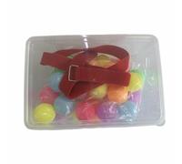 Jiuvaso Palla Dondolante, Interazione Genitore-Figlio, Giocattolo Competitivo, Divertente Gioco Sportivo per Bambini E Adulti, Team Building, Giardino, Cinturino Rosso