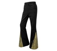 Jiuvaso Pantaloni Scintillanti Luccicante | Larghi, Pantaloni con, Elasticizzato, per Specoli
