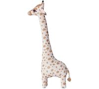 Jiuvaso Peluche a Forma di Giraffa, Morbido E Realistico, Bambola Addormentata, Giocattolo Interattivo per La Decorazione della Casa, Ideale per Bambini, 45 cm