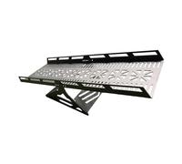 Jiuvaso Percorso di Arrampicata su Ponte cingolato RC, Facile da installare, ostacolo per Auto telecomandata, Robusto e Professionale, per Ostacoli su pendii, 55x18.5x22 Cm