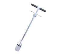 Jiuvaso Piantatore di Bulbi E Strumento per Il Campionamento del Terreno, Trapiantatore Manuale per attività di Cura del Prato, Diametro di 7.7 Cm