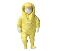 Jiuvaso Piccole Figure in Miniatura Dipinte a Mano, Bambole, Kit per Micro Paesaggi E Decorazioni per Treni, Lavoratore di Laboratorio Giallo