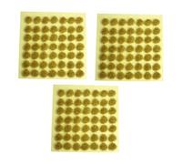 Jiuvaso Piccoli ciuffi d'erba Modello Miniatura Erba Artificiale puntello Terreno Diorama Decorazione collezionista Giardino delle Fate Mini Gruppo di, 3 Pezzi