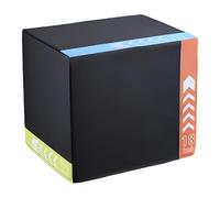 Jiuvaso Plyometric Jump Box Plyo Box Attrezzatura per l'allenamento con Multifunzionale Facile da Pulire Piattaforma Step up per Esercizi per Uomini