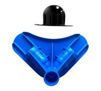 Jiuvaso Pool Frame Corner Joint Accessorio Giunto Telaio Piscina Rettangolare Ricambio Tappo Valvola Materiale PP Adatto a Manutenzione Piscina Esterna, Blu