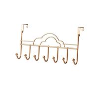 Jiuvaso Porta asciugamani da appendere alla porta, ganci da parete robusti, pratici, resistenti, facili da installare per bagno, cucina, asciugamani, cappelli