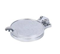 Jiuvaso Pressa Hamburger Regolabile Pressa Carne Stampo Polpette Forma Lega di Alluminio per Uniformità su Panini E Griglie Adatta Feste Barbecue Preparazioni Professionali, Fisso
