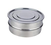 Jiuvaso Produttore di germogli in Acciaio Inox, Vassoio Rotondo per la germinazione delle Piante, 1 Set di Piastre a Rete