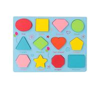 Jiuvaso Puzzle Digitale 'alfabeto per Bambini, Gioco Educativo con Forme E Figure, Ideale Come Regalo, 12 a forma di, Taglia unica bambino
