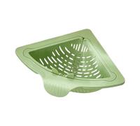 Jiuvaso raccogli rifiuti per lavello da cucina, multifunzionale per rifiuti alimentari, facile da pulire, raccogli per lavello angolare, Verde