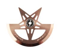 Jiuvaso Rotore per movimento orologio, diametro 2,8 cm, robusto, ad alte prestazioni, con massa oscillante a a cinque punte, rotore automatico per, Rosa