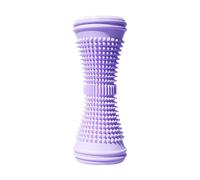 Jiuvaso Rullo per massaggio ai piedi, multiuso, portatile, per rilassare i muscoli contratti, per il massaggio dei muscoli dei tessuti profondi, per, Viola