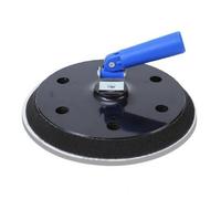 Jiuvaso Sanding Frame Blocco Levigatura Manuale Supporto Carta Abrasiva Porta Testa Girevole Compatibile con Asta Riduce Sforzo Migliora Copertura Adatto per, Disco Grande Nero Universale