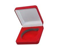 Jiuvaso Scatola per la Presentazione delle Monete, Custodia per la Raccolta di Regali riutilizzabili, Scatola per la conservazione di Monete da per, Rosso