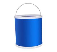 Jiuvaso Secchio d'Acqua Pieghevole in Tessuto Oxford con Manico, Durevole, Multiuso, Portatile, per la Pesca in Viaggio, Cucina, 9 Litri