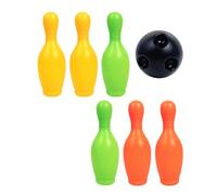Jiuvaso Set da Bowling per Bambini, educativo, Divertente, per Interni ed Esterni, per Feste in Giardino, Giocattolo da Bowling per Lo Sviluppo precoce, Colorato