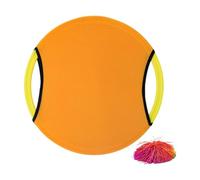 Jiuvaso Set da Palla da Paddle di Trampolino, Lancia e Tocca Il Gioco i Bambini Indoor Giocano Fuori, Palla da Branco da Paddle rimbalzante per Ragazze, Orangina