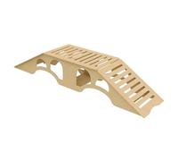 Jiuvaso Set di Ostacoli in Legno RC, Accessori, Regali, Ostacoli realistici e creativi da assemblare per modellini 1/24 1/18 SCX24 SCX30, Pendio Ripido