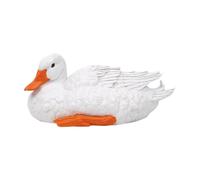 Jiuvaso Statua Decorativa da Giardino a Forma di Anatra, in Resina, Decorazione Artistica da Giardino, Ornamento da Prato per Il Paesaggio del Cortile, Regalo, Giusto