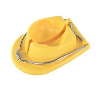 Jiuvaso Strumento per Tagliare Le Uova, divisore, Gadget Facile da Pulire, utensile Giallo Portatile per panini al Pomodoro, Uso Domestico e insalate di