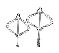 Jiuvaso Strumento professionale per la rimozione di intasamenti di tubi, catena di disincrostazione per fognature con albero flessibile per il bagno, 16mm 22mm