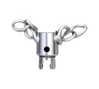 Jiuvaso Strumento professionale per la rimozione di intasamenti di tubi, catena di disincrostazione per fognature con albero flessibile per il bagno, 16mm