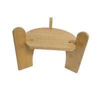 Jiuvaso Supporto per Distributore di Bevande, Espositore in Legno, Portabottiglie Da Banco, Mensola in Bambù per Bottiglie, Bar, Feste, Casa