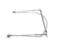 Jiuvaso Supporto per fori, supporto per collo dell'arpa, mani, standard professionale del settore, regolazione a molla per musicisti adulti, Argento