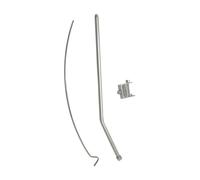 Jiuvaso Supporto per Lampada a Sospensione, Supporto per Lampada da Esterno, Gancio per Luce Solare, per Uomini, Padre, Pesca, Viaggi, Picnic, Sezione Argento 1