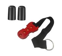 Jiuvaso Supporto per puntale per violoncello con anello di fermo per una maggiore stabilità. Pratico cuscinetto spesso antiscivolo. Ancoraggio per puntale per