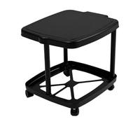 Jiuvaso Supporto per Sacco della Spazzatura, Cestino Pieghevole per Il Riciclaggio, Supporto per bidone della Spazzatura, Cestino per la Spazzatura, Cucina, Nero