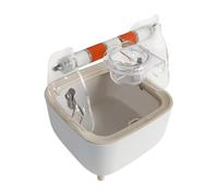 Jiuvaso Supporto per WC per Pappagalli, Stazione per Escrementi, Animali Interattivi, Trespoli per Spazzolare Il Becco, Punto Fisso per Escrementi, Trespoli P, Orangina