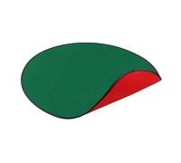 Jiuvaso Tappetino Reversibile per Albero di Natale, Protezione per Pavimento, Gonna Rotonda per Albero di Natale, Cuscinetto bifacciale per Camera da Letto