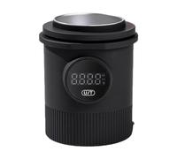 Jiuvaso Tazza dosatrice per caffè con bilancia, tazza dosatrice digitale, bilancia per chicchi di caffè facile da pulire ed elegante per espresso,