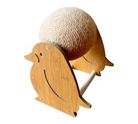 Jiuvaso Tiragraffi per Gatti, Giocattolo Compatto ed Elegante, Comodo Giocattolo per Animali Domestici, Palla in sisal per Giocare, Allenarsi e Fare Esercizi.