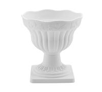 Jiuvaso Vaso da Fiori in urna, Vaso Romano Multiuso, Europeo per composizioni Floreali, Contenitore per Ufficio, Interno ed Esterno, Patio