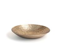 Jiuvaso Vassoio Decorativo in Alluminio con Design a Finitura Distressata per E Accessori da Tavola Adatto per Consolle Ingresso E Tavolo da Cucina