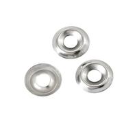jiuxinyun 10/20 pz M3 M4 M5 M6 Ciotola In Acciaio Inox 304 Tipo Rondella Conica Rondelle Svasate Concavo-Convesso Hollow Fisheye Guarnizione(M4x13x2.5-20pcs)