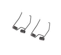 jiuxinyun 2 pezzi in acciaio inossidabile for molle in acciaio a doppia torsione accessori for barbiere molla di ricambio for tagliacapelli elettrico universale