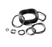 jiuxinyun 20/100 pezzi tre cresta dell'onda/guarnizione a onda/rondella ondulata/rondella elastica M3 M4 M5 M6 M8 M10 M12 M14 M16 M19 M21-M34(M34X41X0.5 20pcs)