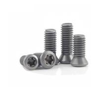 jiuxinyun 20 pz M2 M2.2 M2.5 M3 M3.5 M4 M5 M6 Grado 12.9 Inserto Vite Sostituisce Inserti In Metallo Duro Accessori CNC Tornio strumento(M3x6)