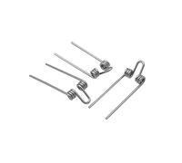 jiuxinyun 3 pezzi di diametro del filo, diametro esterno 1,2 mm, diametro esterno 5,5 mm, molla a doppia torsione in acciaio inossidabile(FW-NH-1.2X5A)