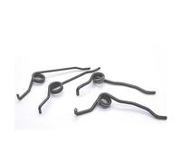 jiuxinyun 4 molle di ritorno per serratura della porta a 90/165 gradi, a torsione, retrattile, accessorio per riparazione del corpo (90 gradi, destra e sinistra, 2,5 mm)